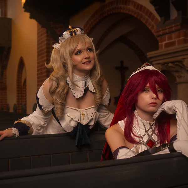 Barbara & Rosaria (Genshin Impact)